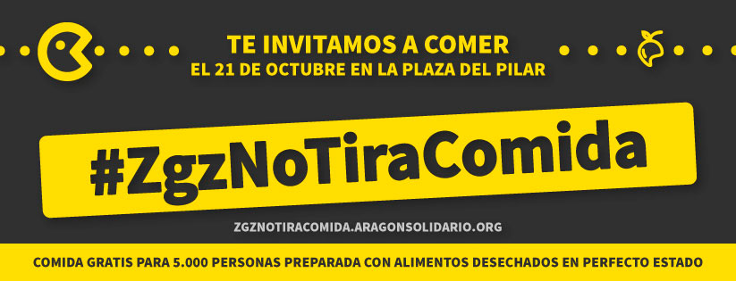Zaragoza no tira comida iniciativa contra el despilfarro de alimentos