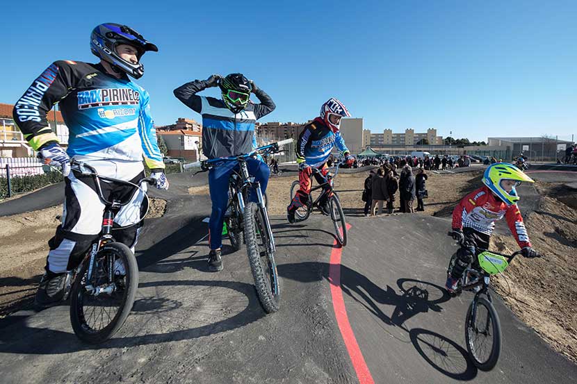 circuito bicis bmx zaragoza parque goya