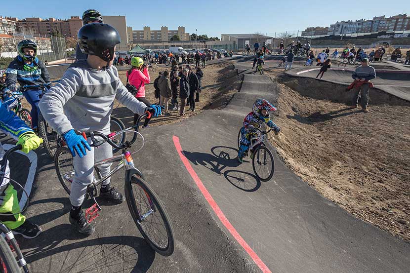 circuito bmx pump track zaragoza