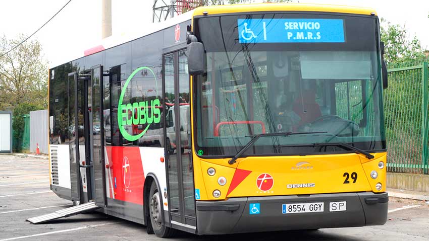 personas con movilidad reducida autobuses urbanos zaragoza