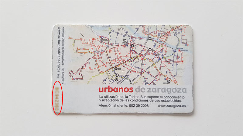 cargar online tarjeta bus urbano zaragoza