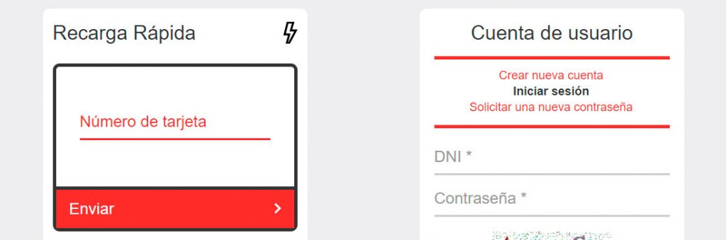 recarga online tarjeta bus