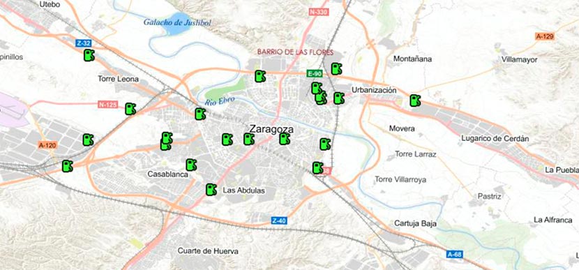 las gasolineras mas baratas de zaragoza