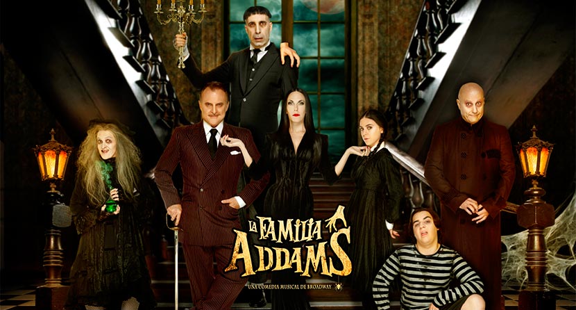 el musical de la familia adams en zaragoza