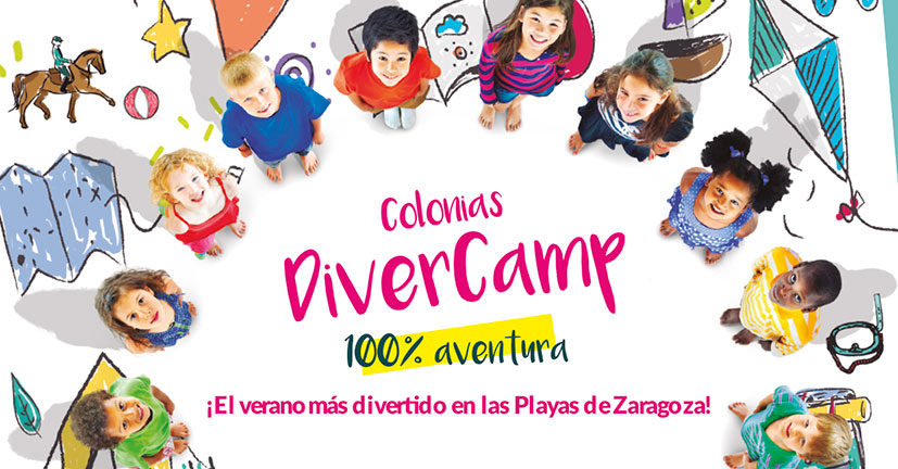 Colonias y campamento de verano con actividades diarias en las Playas de Zaragoza