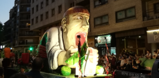 Cabezudos, Gigantes y Tragachicos en San Valero 2026 en Zaragoza: horarios, recorridos y zonas Tragachicos San Valero Zaragoza