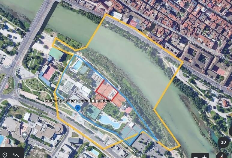 Zona para ver drones