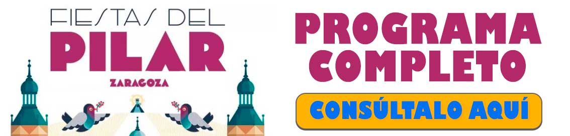 Programa de las Fiestas del Pilar 2023