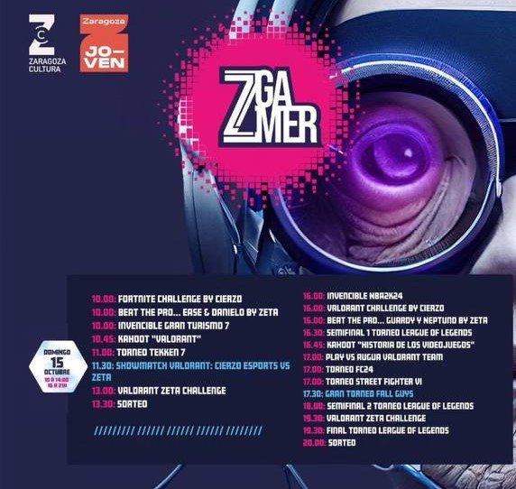 zgamer fiestas pilar