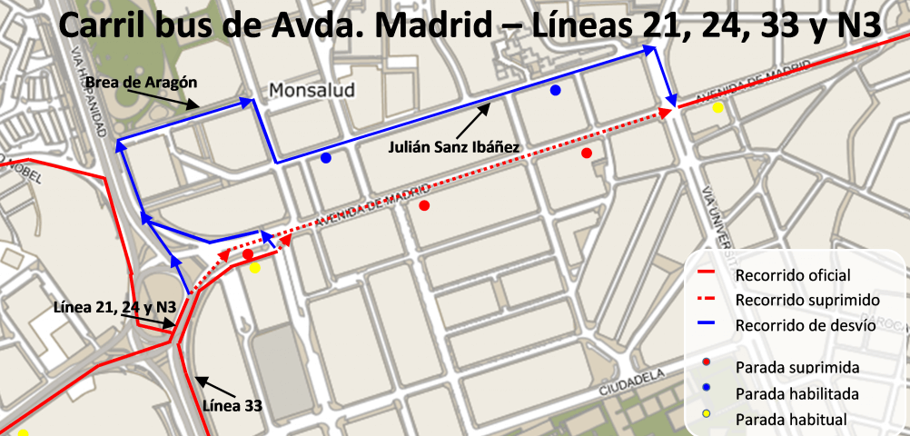 plano corte avenida de madrid