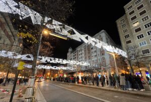 luces de navidad en paseo independencia de zaragoza