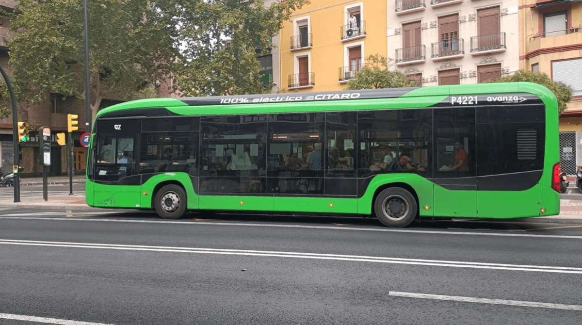 nuevo bus electrico en zaragoza
