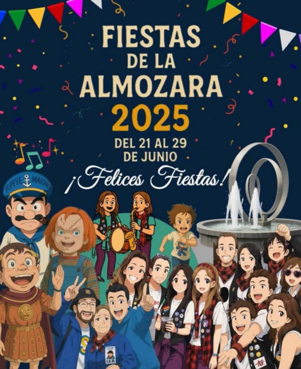 Fiestas La Almozara 2025