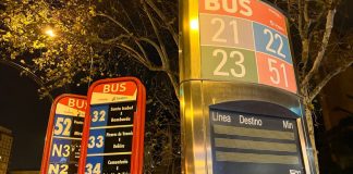 Bus línea 41 posible recorte