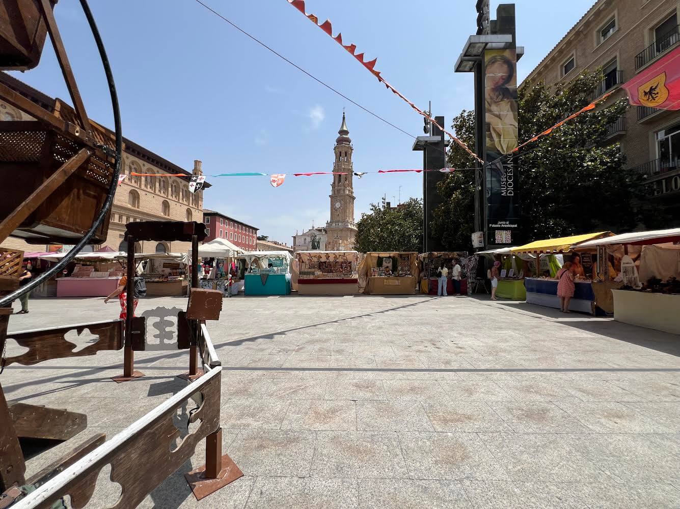 Horario del Mercado Medieval en Zaragoza 