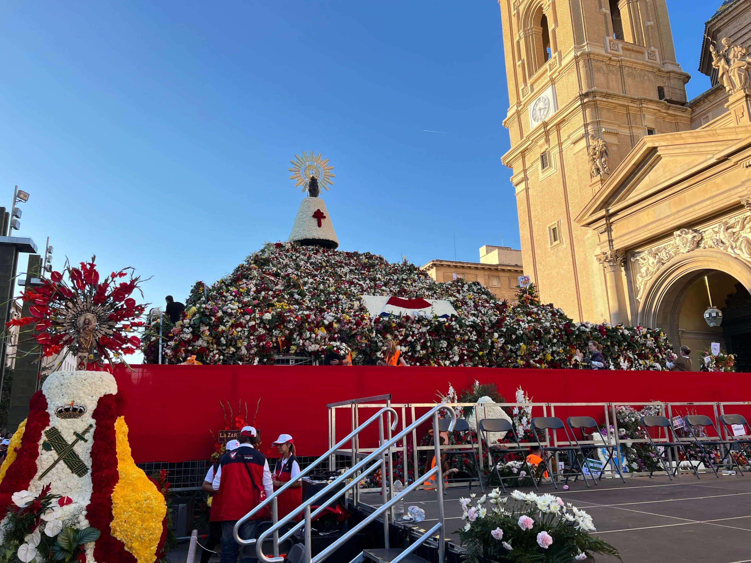 Ofrenda de Flores a la Virgen del Pilar