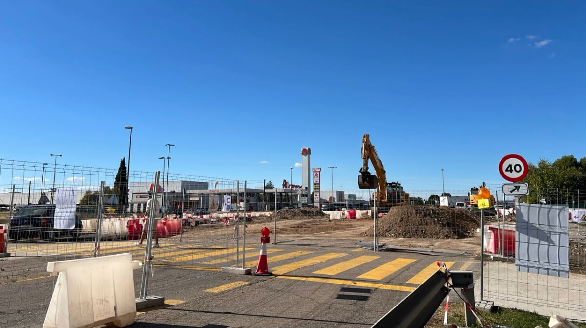 Pasarela Utebo retirada